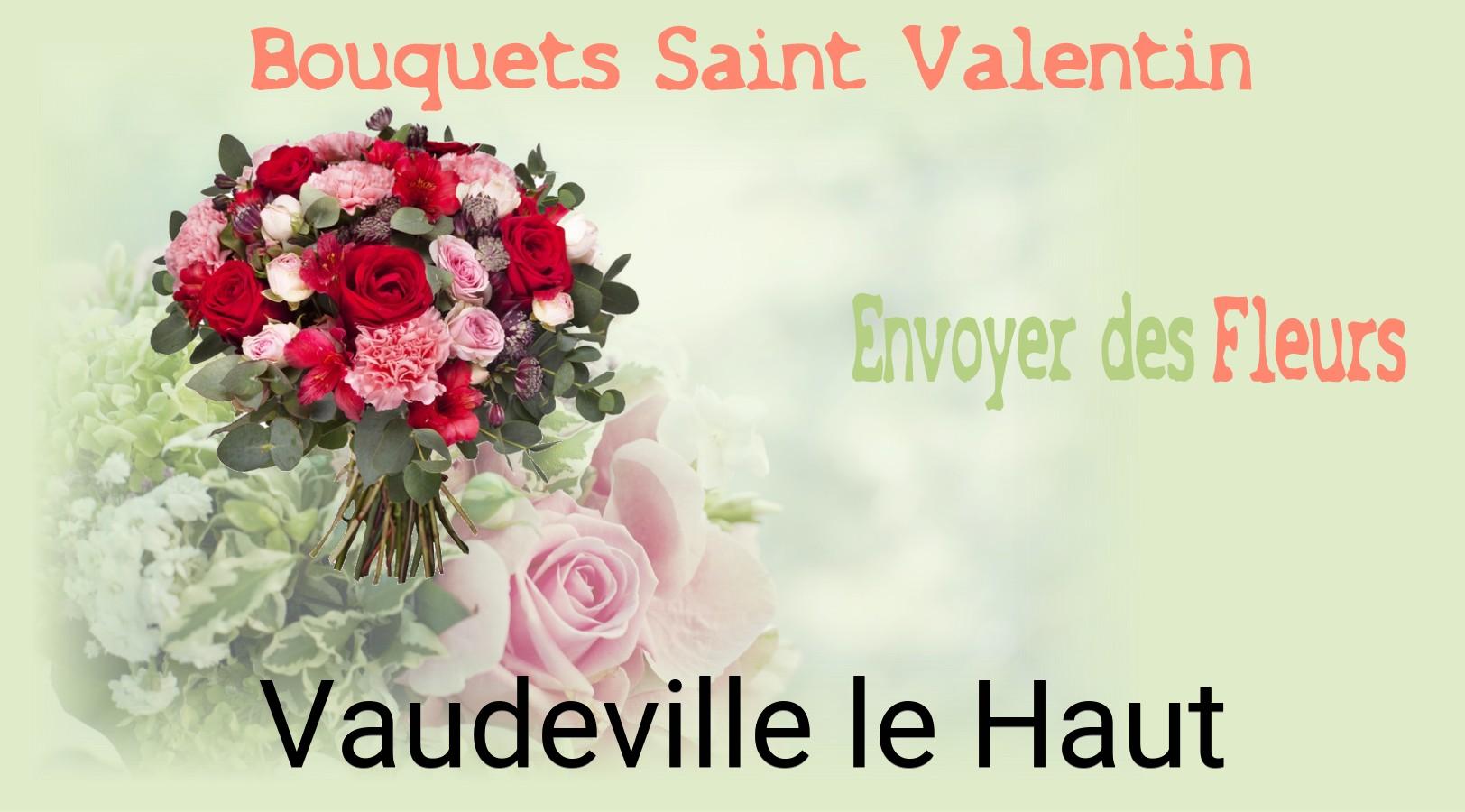 Roses de Saint-Valentin livrées à Vaudeville-le-Haut